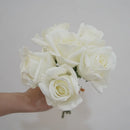 Realistic artificial rose bouquets for versatile decorations