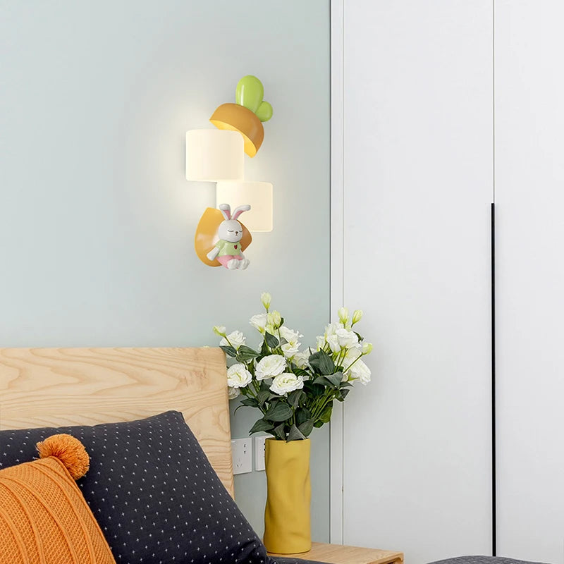 applique murale décorative pour chambre d'enfant animaux - vue 3 sur 9