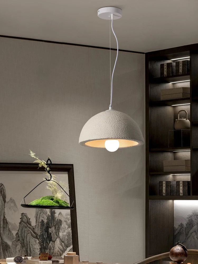 Nordic minimalist wabi sabi chandelier for restaurant and bar - vue 4 sur 11