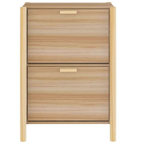Shoe cabinet 57.5x33x80 cm wood Engineering - vue 7 sur 6