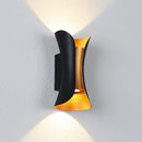 10W 20W 30W up down led wall lamp warm white or white 6000k wall light with black or white wall sconce housing AC85-265V