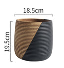 Concrete Silicone molds Cement Flowerpot Silicone Mold Succulent Pots Simple line Design garden flowerpot  silicon mold