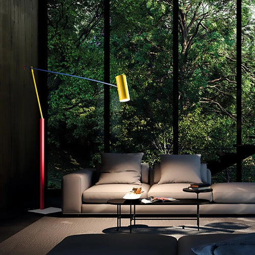 Lampadaire ajustable coloré ludique - vue 5 sur 8