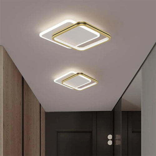 plafonnier moderne led luxueuse décoration intérieure nordique créative - vue 6 sur 14
