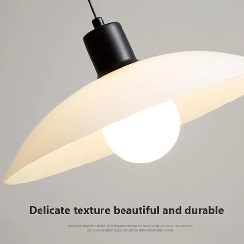 Modern minimalist LED pendant light for decorative lighting - vue 7 sur 9