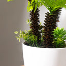 faux palmier grande plante artificielle en pot décorative