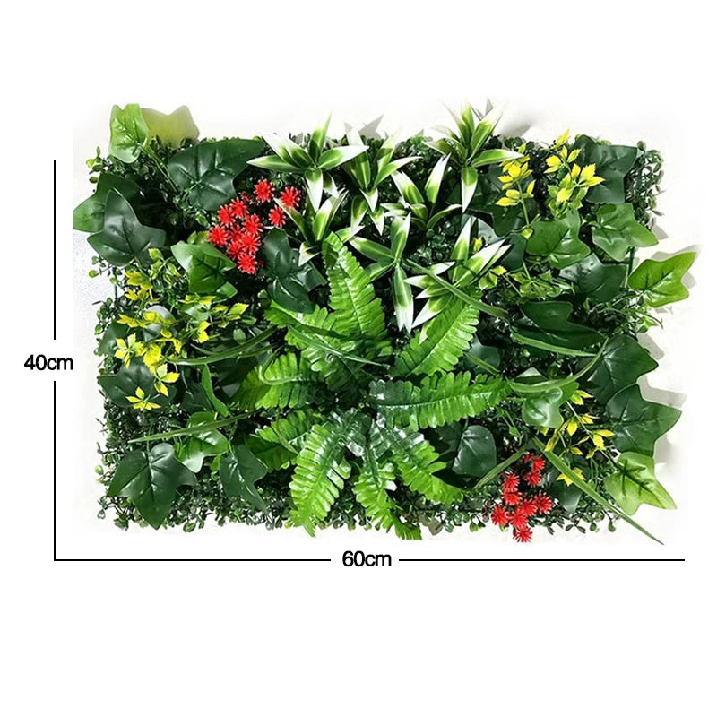 plante artificielle décor mur jardin style jungle décoratif - vue 12 sur 17