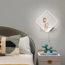 Nordic minimalist modern astronaut wall light