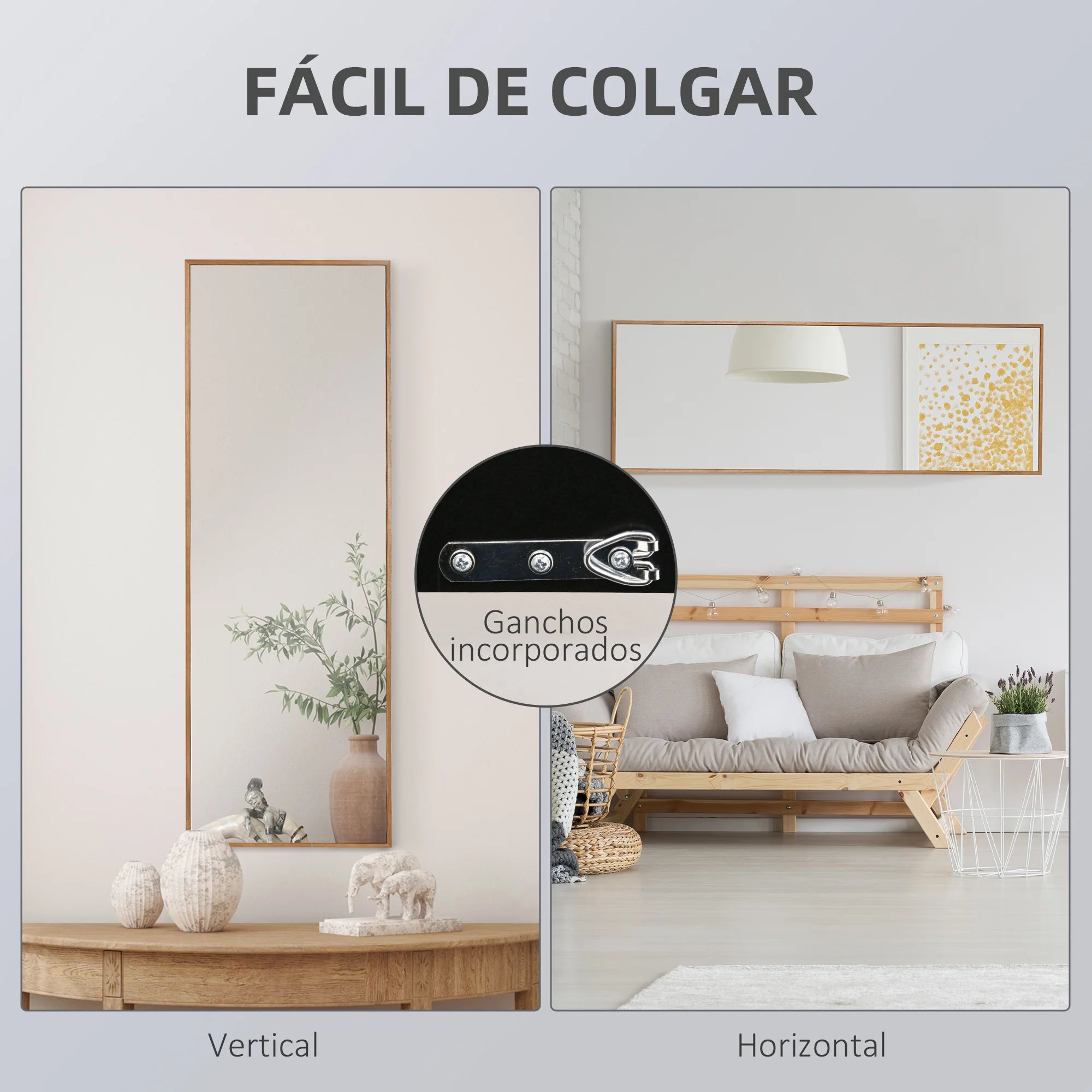 miroir mural décoratif corps entier pour intérieur - vue 7 sur 7