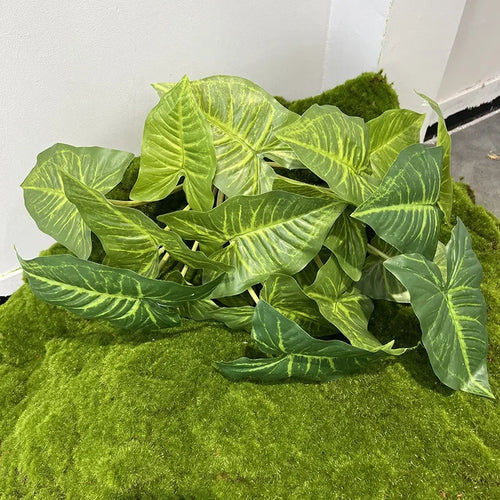 plantes artificielles feuillage de palmier décoration florale pour commerces