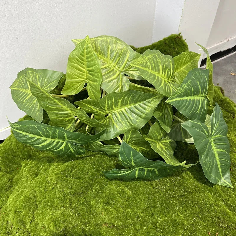 plantes artificielles feuillage de palmier décoration florale pour commerces - vue 5 sur 8