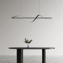 lustre moderne de restaurant bande longue minimaliste nouvelle collection 2023