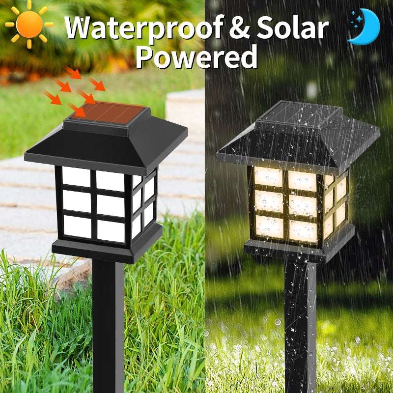 La voie solaire extérieure de la lampe LED allume la décoration imperméable de luminaire de paysage pour l'éclairage de jardin/cour/Patio/passerelle - vue 2 sur 9