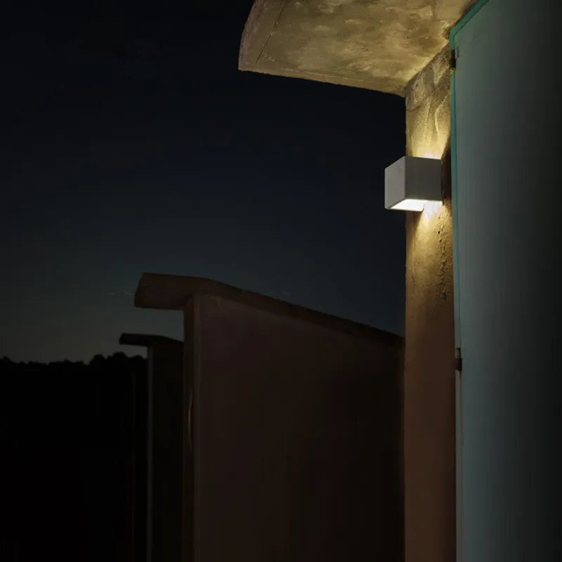 Applique murale led ciment imperméable extérieur industriel - vue 6 sur 9