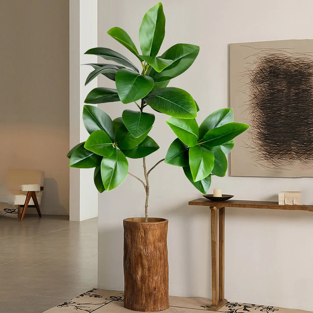 grand arbre artificiel banyan figuier tropical pour décoration intérieure et extérieure - vue 5 sur 7
