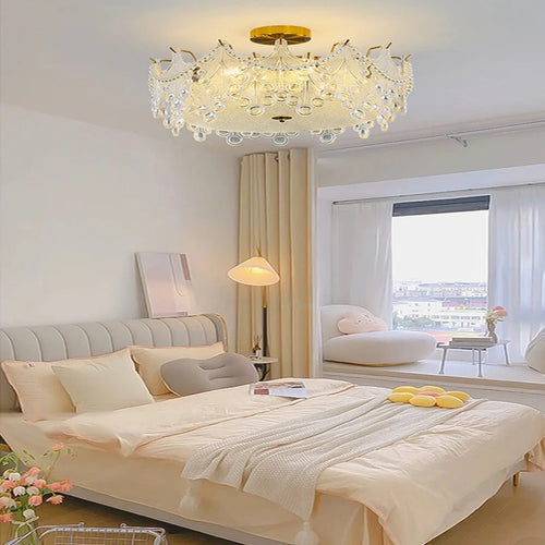 lustre led post-moderne suspendu de luxe pour intérieur