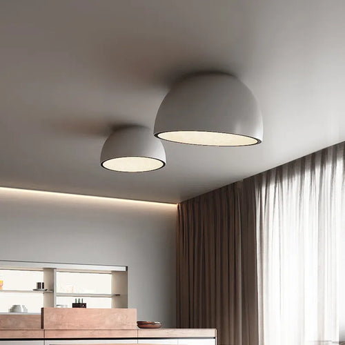 plafonnier led rond style nordique moderne simple décoratif - vue 2 sur 15