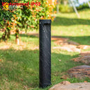 Waterproof outdoor post light for garden and park lighting