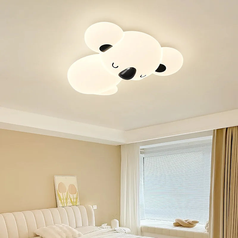 plafonnier mignon ourson koala pour chambre d'enfant décor créatif - vue 4 sur 8