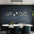 Minimalist chandelier for elegant and simple interior decoration