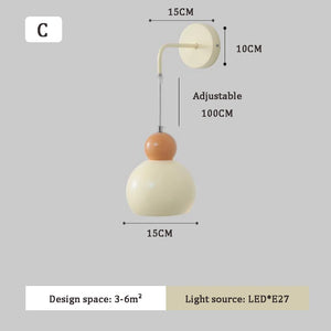 Modern LED wall light for elegant interiors