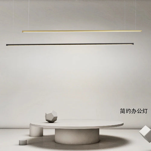 Nordic minimalist chandelier for modern restaurant and bar - vue 2 sur 15