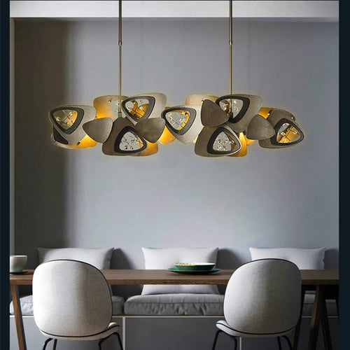 lustre postmoderne créatif en cristal suspension luminaire