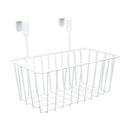 over the closet door, organizer, basket, grid, storage baskets with hooks, wire