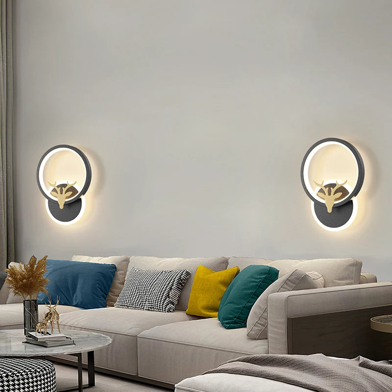 applique murale minimalistes modernes pour allées et escaliers - vue 6 sur 12