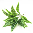 Artificial Grass Green Begonia Plants For Home Decoration,Plantas Artificiales Para Decoracion Fake Plastic Plants for Bonsai