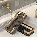 etagère murale de rangement sans perçage pour shampoing et maquillage