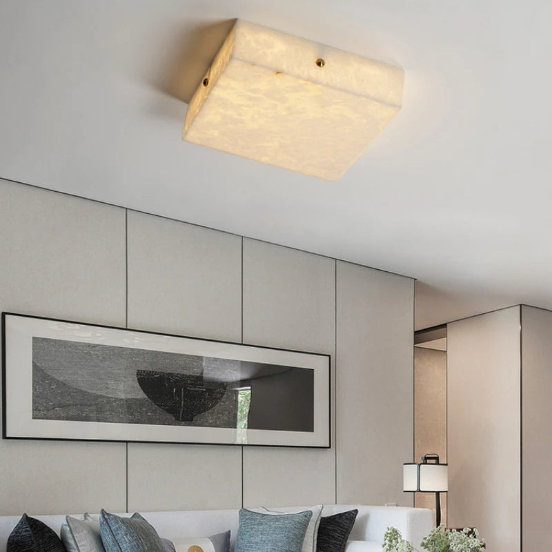 plafonnier en cuivre moderne style chinois pour intérieur élégant - vue 5 sur 9