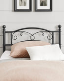 VASAGLE Metal Single Bed, Single Bed Frame, for 90 x 190 cm Mattress, Guest Bed, for Adults, Teenagers, Easy Assembly, Black