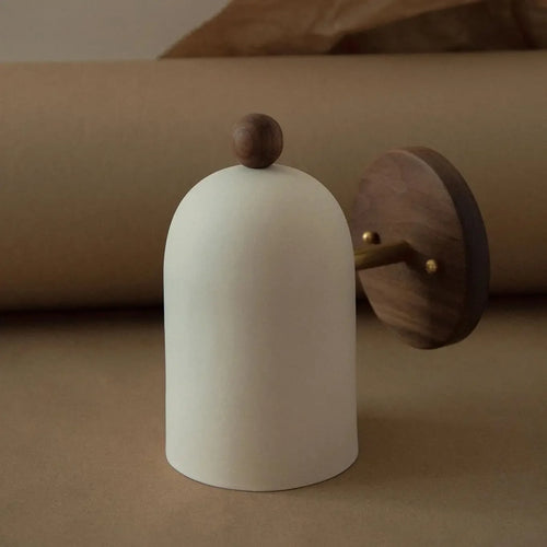 Walnut Wood Iron, Simple Modern Wabi-sabi style, Wall Sconce for Bedroom, Bedside, Living, Dining Room, Corridor Aisle