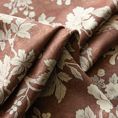 Rideau jacquard style rétro occultant pour chambre salon