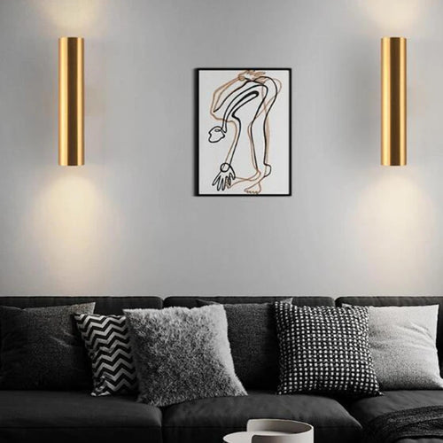Modern minimalist Nordic LED wall light - vue 4 sur 9