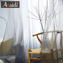 Voilage tulle dégradé moderne léger pour salon chambre