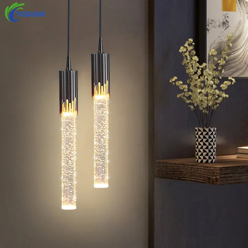 Suspension en cristal de luxe pour décoration intérieure - vue 3 sur 22