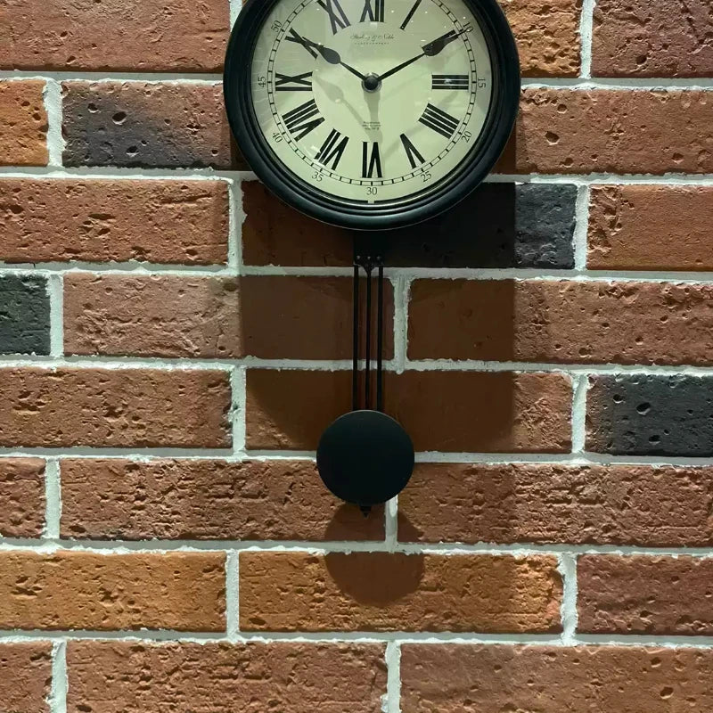 pendule murale numérique élégante style nordique silencieuse décorative - vue 6 sur 7