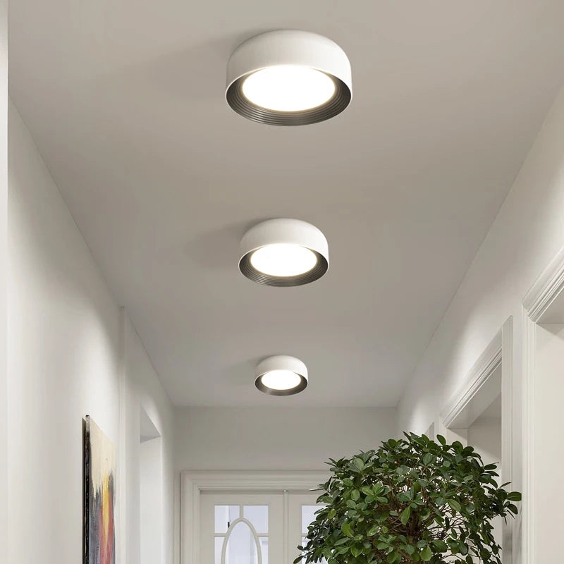 plafonniers rétro à spectre complet protection des yeux bauhaus chrome - vue 5 sur 8