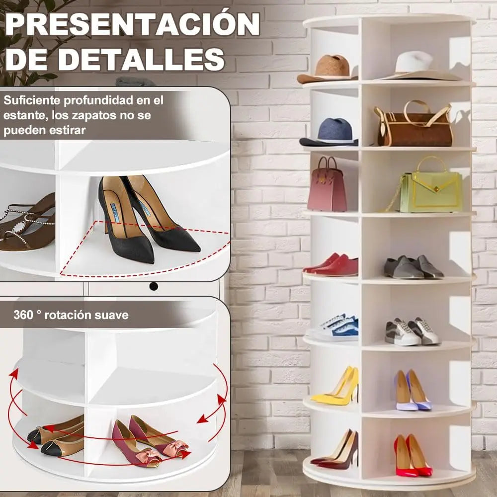 organisateur de chaussures rotatif à 360 degrés - vue 4 sur 6