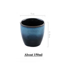 Tasse à thé japonaise en grès style minimaliste
