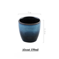 Tasse à thé japonaise en grès style minimaliste