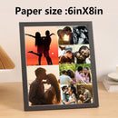 Personalized wooden photo frames, custom photo frame ornaments, simple holiday gifts indoors, commemorate precious memories