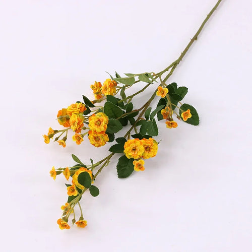 lot de 5 roses artificielles en soie pour décoration florale - vue 11 sur 13