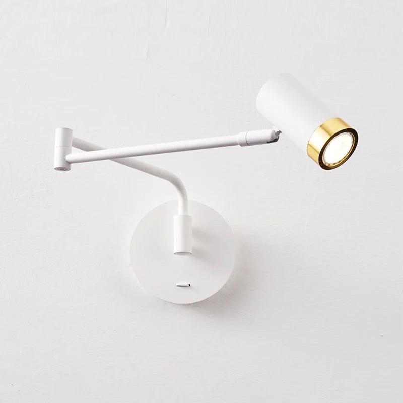 lampe de chevet moderne télescopique design créatif minimaliste - vue 3 sur 10