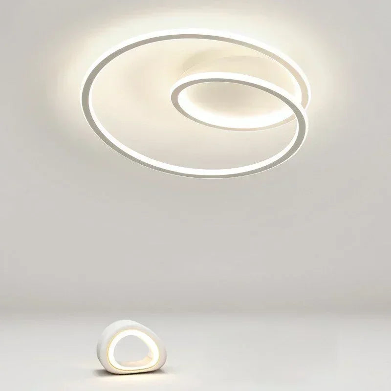 lustre moderne à leds pour décoration intérieure élégante - vue 7 sur 8
