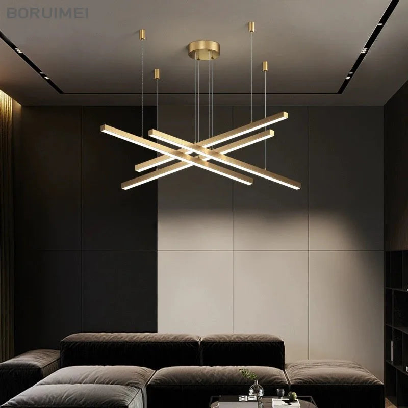 suspension moderne créative pour décoration intérieure interchangeable - vue 9 sur 9