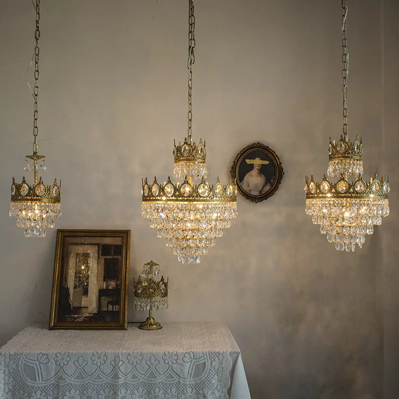 lustre en cristal k9 dimmable pour un éclairage élégant - vue 5 sur 16