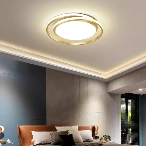 Nordic LED ceiling light modern minimalist luxury interior lighting - vue 6 sur 10